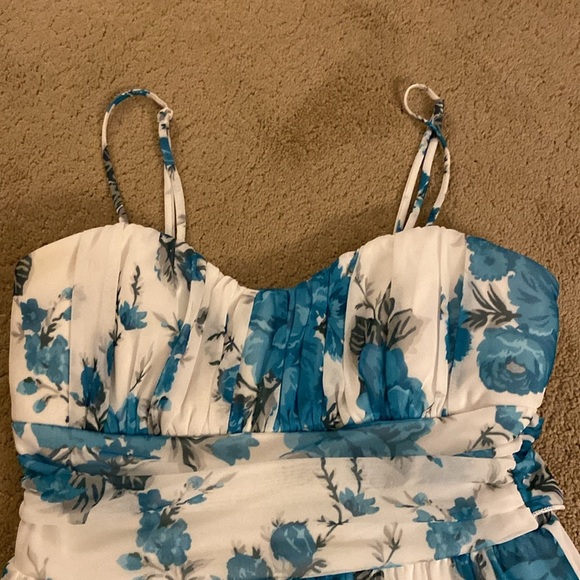 SPEECHLESS JUNIOR’S FLORAL BUBBLE HEM DRESS‎ SIZE M - Picture 5 of 15